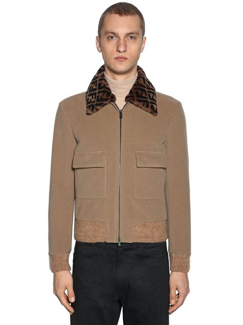 boys fendi jacket|Fendi bomber jacket men's.